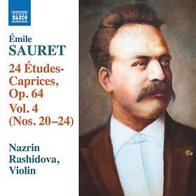 Sauret Émile: 24 Etudes-caprices Op 64 Vol 4 CD