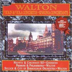 Walton: Violin & Viola Concertos CD