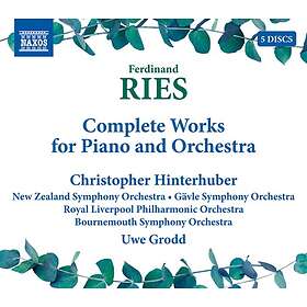 Ries Ferdinand: Complete Works For Piano & Orch. CD