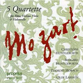 Mozart: Five Flute Quartets CD