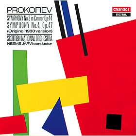 Prokofiev: Symphonies Nos 3 & 4 CD