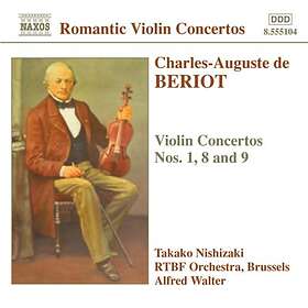 Beriot Charles-Auguste: Violin Concertos 1/8/9 CD