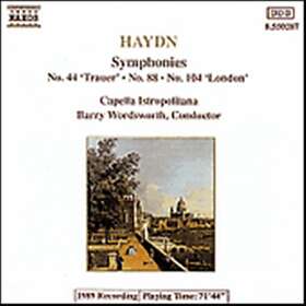 Haydn: Symphonies 44/88/104 CD