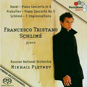 Ravel/Prokofiev/Schlimé: Piano Concertos CD
