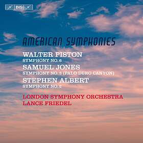 Piston Walter/Jones/Albert: American Symphonies CD