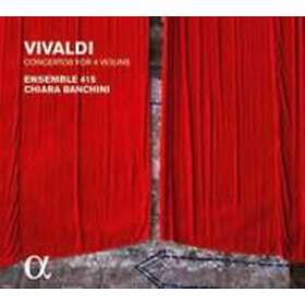 Vivaldi: Concertos For Four Violins Op 3 CD