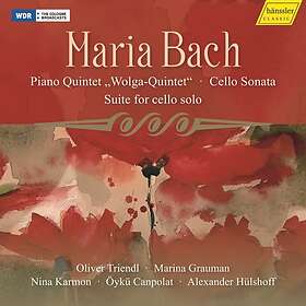 Bach Maria: Piano Quintet "Wolga Quintet" CD