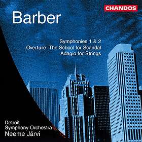 Barber: Symphonies 1 & 2 CD