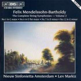 Mendelssohn: Complete String Symphonies Vol 2 CD