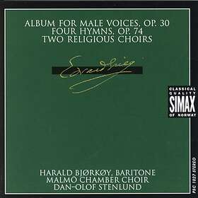 Grieg: Album For Male Voices Op 30/Four Hymns CD
