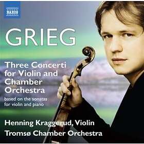 Grieg: Three Concerti For Violin CD