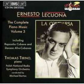 Lecuona Ernesto: Piano Music Vol 3 CD