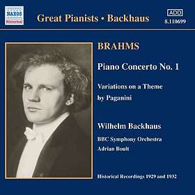 Brahms: Piano Concerto 1 CD
