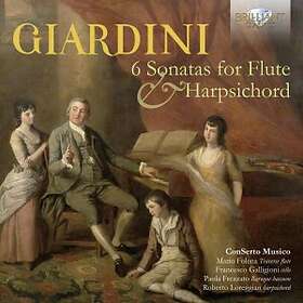 Giardini: 6 Sonatas For Flute & Harpsichord CD
