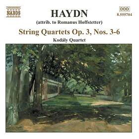 Haydn: String quartets Op 3 Nos 3-6