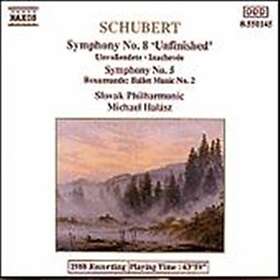 Daniel Ericourt Schubert: Symphonies Nos 5 & 8 CD