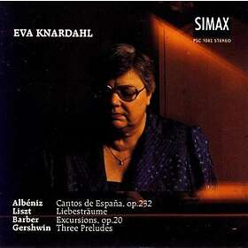 Knardahl Eva: Albeniz/Liszt/Gerschwin/Barber CD