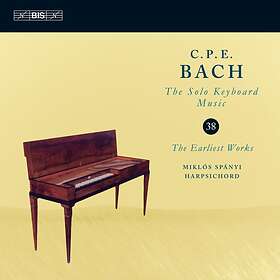 Bach C P E: Solo Keyboard Music Vol 38 CD