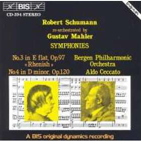 Schumann: Symphony 3 & 4 / Orcestra Mahler CD