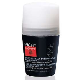 Vichy Homme 48Hr Antiperspirant Sensitive Skin Roll-On 50ml