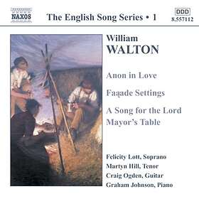 Walton: English songs CD