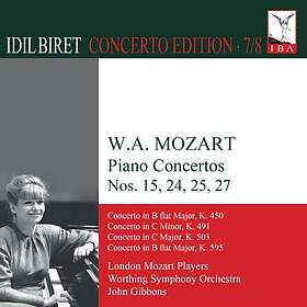 Mozart: Piano Concertos Nos 15/24/25/27 CD