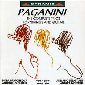 Paganini: Complete Trios For Strings And Guitar CD