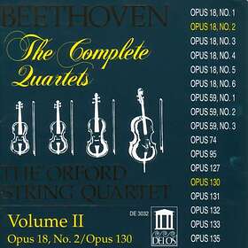 Beethoven: String Quartets Vol II CD