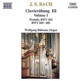 Bach: Clavierübung III Vol 1