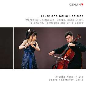 Koga Atsuko/G Lomakov: Flute & Cello Rarities CD