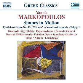 Flanders Opera Symphony Orchestra Μαρκόπουλος: Shapes In Motion (Pyrrichios Dance No. 13: 'Nemesis' • ConcertoRhapsody • Triptych) CD