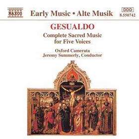 Gesualdo: Complete Sacred Music For Five Voices