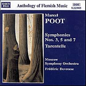 Poot Marcel: Symphonies Nos 3 / 5 / 7 CD