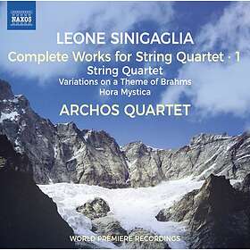 Sinigaglia Leone: Complete Works For String Q. CD