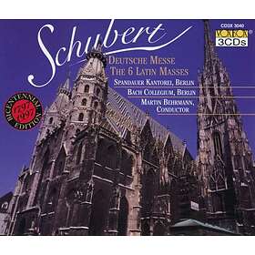 Schubert: German & Latin Masses CD