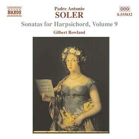 Gilbert Rowland Soler: Harpsichord Sonatas Vol 9 CD