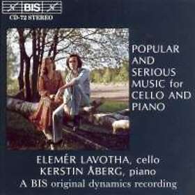 Pop & Serious Cello Music CD