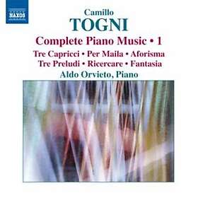 Togni: Complete Piano Music Vol 1