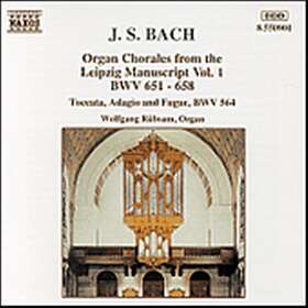 Bach: Orgelkoraler Från Leipzigman 1