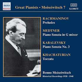 Rachmaninov: Preludes / etc (Moiseiwitsch) CD