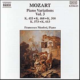Mozart: Piano Variations Vol 3