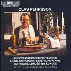 Pehrsson Clas: Modern Recorder Music CD