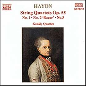 Haydn: String Quartets Op 55 1-3 CD