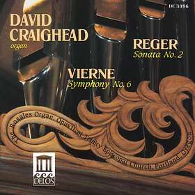 Reger Max/Louis Vierne: Organ Music CD