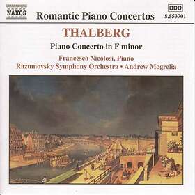 Thalberg Sigismond: Piano Concerto In F Minor CD