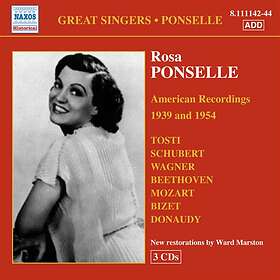 Ponselle Rosa: American Recordings