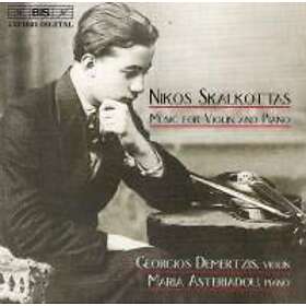 Skalkottas Nikos: Music For Violin & Piano CD