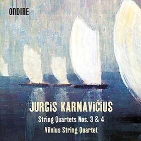 Karnavicius Jurgis: String Quartets Nos 3 & 4 CD