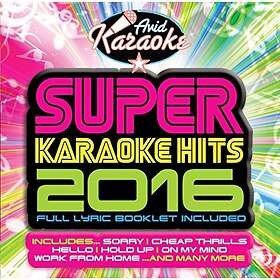 Super Karaoke Hits 2016 CD
