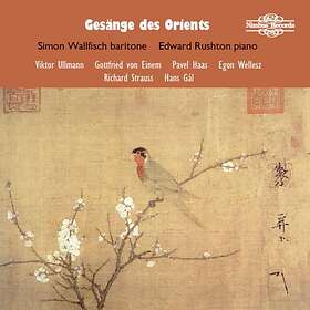 Gesänge Des Orients (Simon Wallfisch) CD